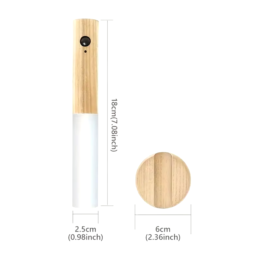 X2 Lamparas LED decorativas con sensor de movimiento