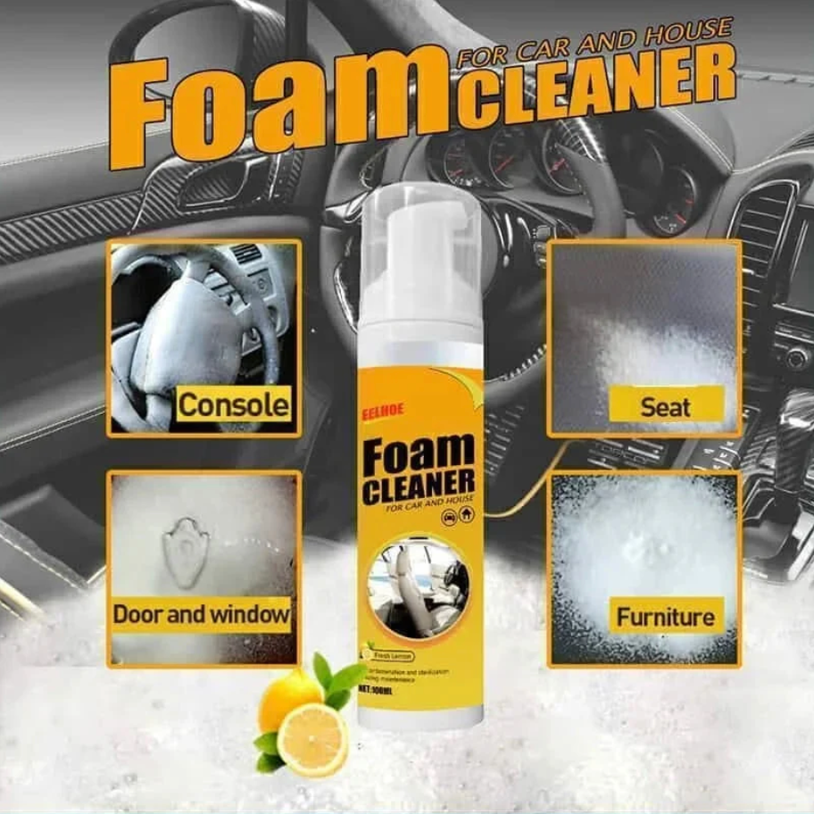 2 unidades de Foam Cleaner Espuma Limpiadora